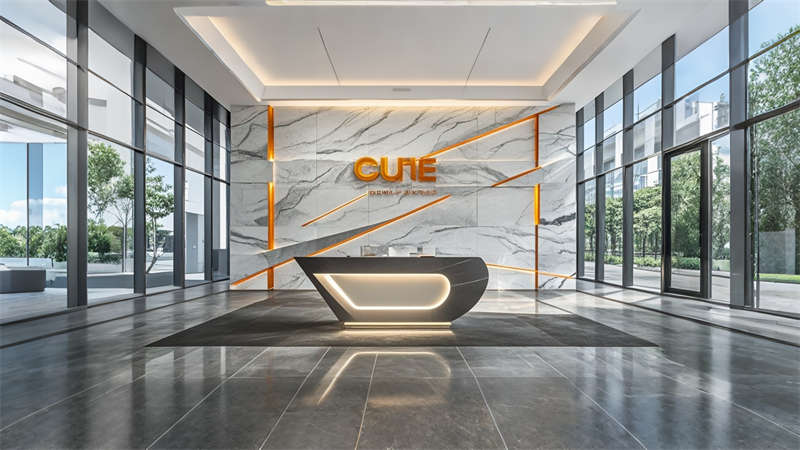 合肥1800平辦公室裝修設(shè)計效果圖欣賞