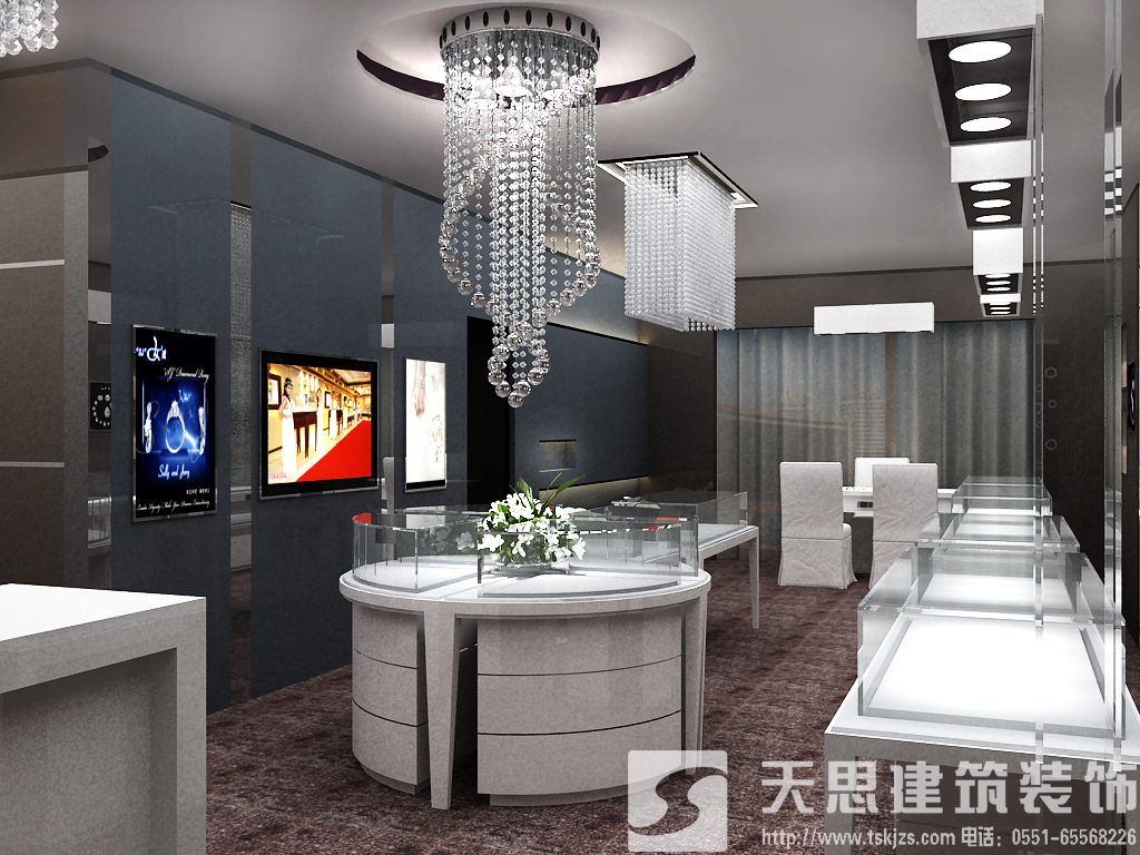 女人的最愛(ài)珠寶店裝修讓你閃閃發(fā)光